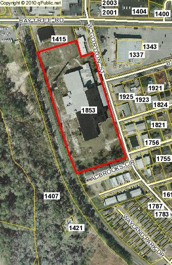 Remerton Mill Map by Lowndes County Tax Assessor database