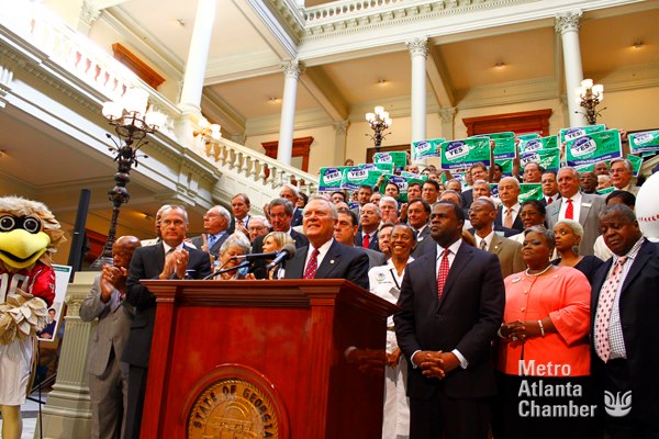 GA Gov. Nathan Deal, Atlanta Mayor Kasim Reed, T-SPLOST PR