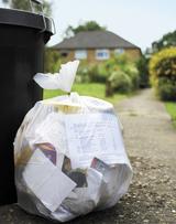 VDT picture of bag of solid waste