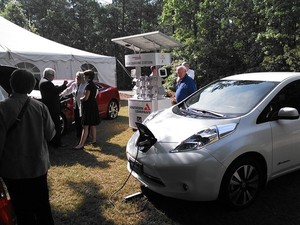 300x225 Two cars solar charging, in Slight changes at Southern Company, by John S. Quarterman, 29 May 2014