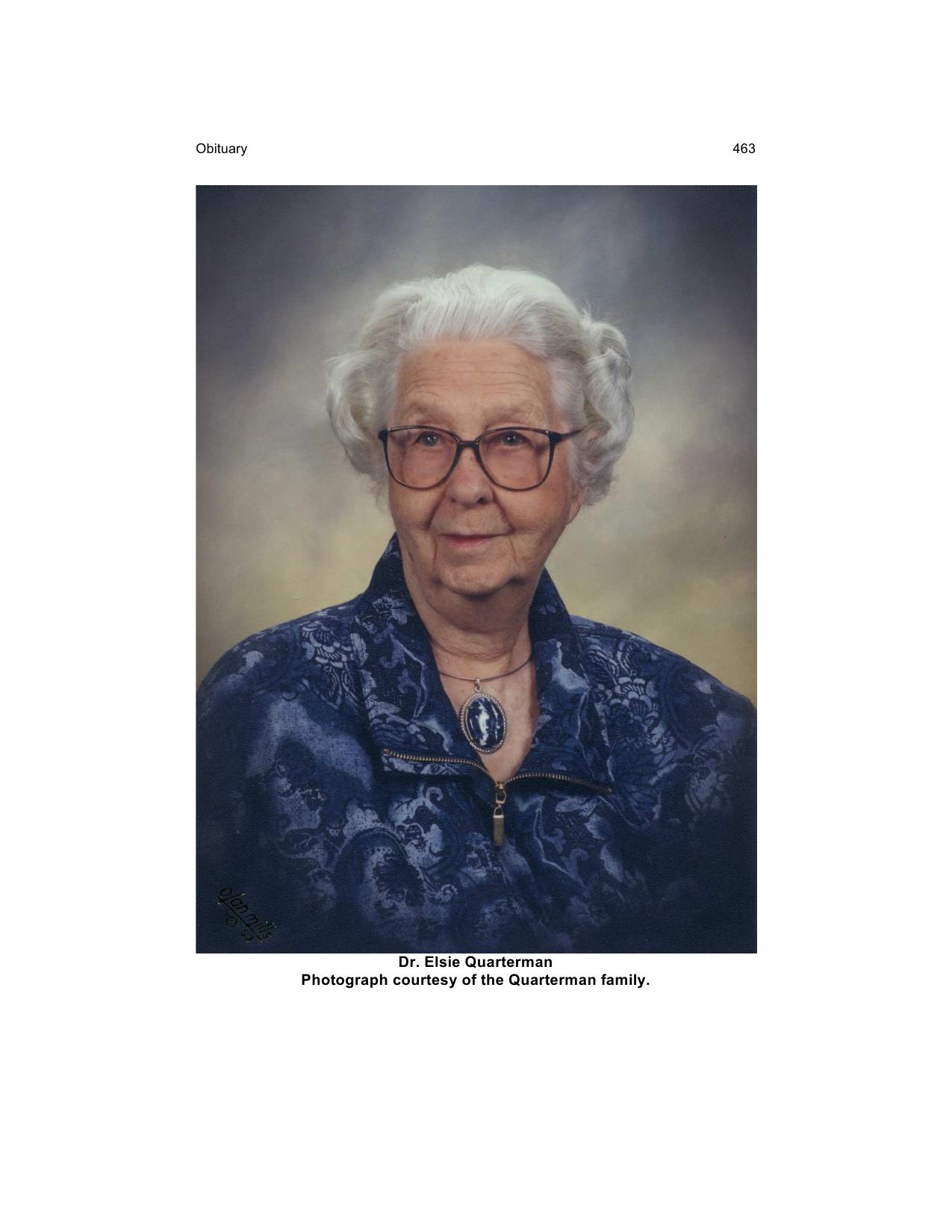 1275x1650 Photograph courtesy of the Quarterman family, in Professor Elsie Quarterman: In Memorium, 1910-2014, by John S. Quarterman, July 2014