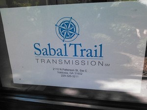 300x225 Sign on door, in Sabal Trail Valdosta office, by John S. Quarterman, 17 June 2014