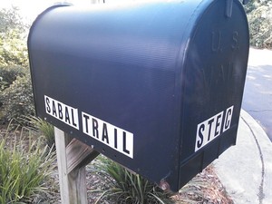 300x225 Mailbox, in Sabal Trail Valdosta office, by John S. Quarterman, 17 June 2014