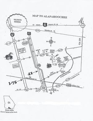 300x390 Map, in Alapahoochee Antique Tractor Show & Historic Farm Heritage Days, by Lake Park Chamber of Commerce, 24 October 2014