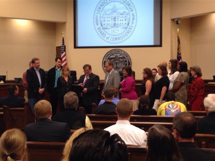 720x540 Parks and Rec proclamation, in Lowndes County Commission Regular Session, by Gretchen Quarterman, 11 November 2014