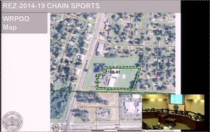 300x189 Rezoning map with inset video of Commission, in Loco videos, by John S. Quarterman, 9 December 2014