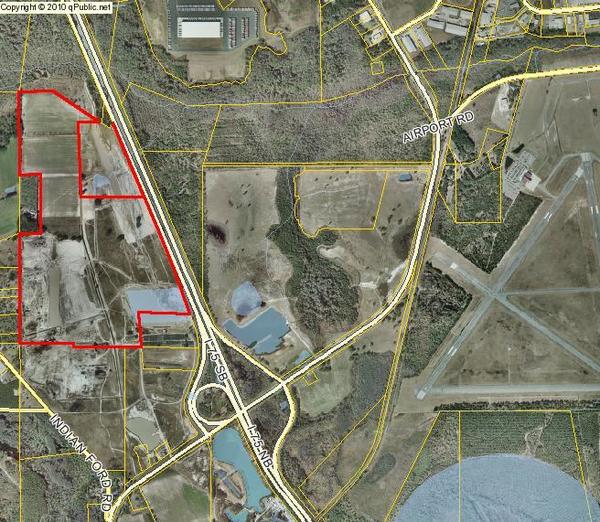 600x522 Wagner parcel 0127A 001, in Sabal Trail contractor yards next to Valdosta Airport, by John S. Quarterman, 20 February 2015