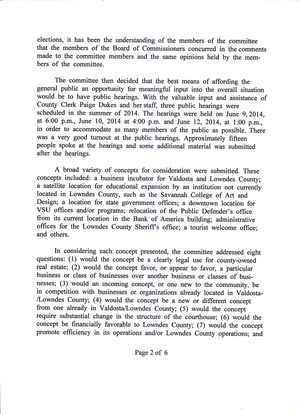 300x414 Public hearings and eight questions, in Report of the Historic Courthouse Committee, by H. Arthur McLane, 12 January 2015