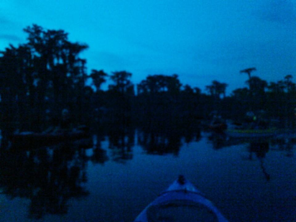 960x720 Dusk with clouds, in Banks Lake Full Moon, by John S. Quarterman, 13 June 2014