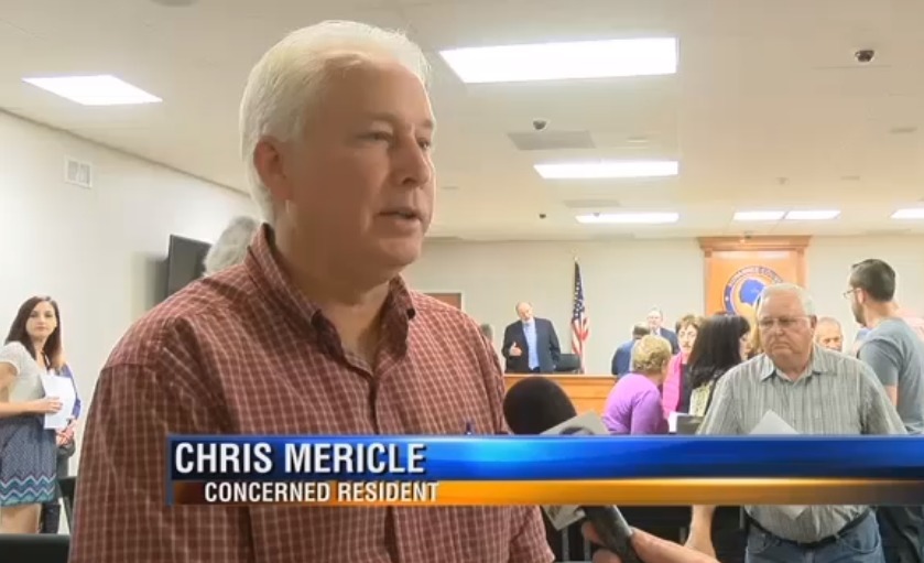 839x511 Chris Mericle interview, in Sabal Pipeline Concerns, Suwannee County, by WTXL, 3 February 2016