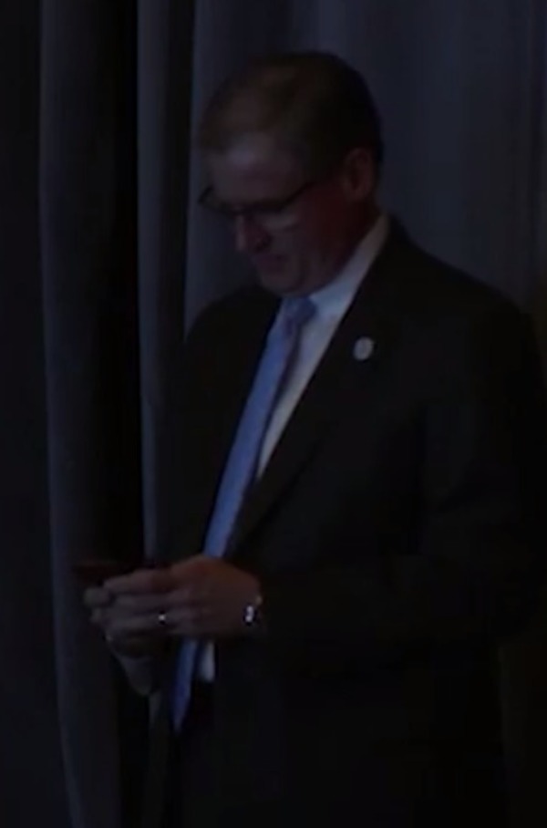 600x908 Ronny Just texting, in Solar panels, heck yeah! --Tom Fanning, CEO, by John S. Quarterman, 24 May 2017