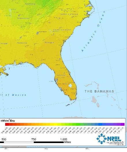 U.S. Flat Plate Tilted at Latitude, Maps