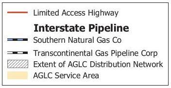 352x181 Legend, AGL Map, in Homerville, GA pipeline explosion, by John S. Quarterman, 17 August 2018