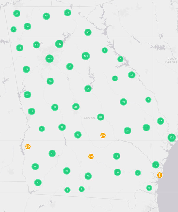 Georgia, Solar