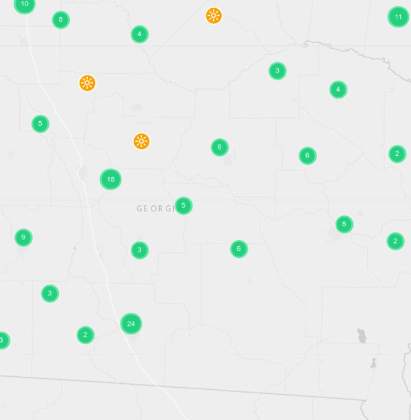 Suwannee River Basin, Solar