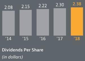 Dividends, Annual Report