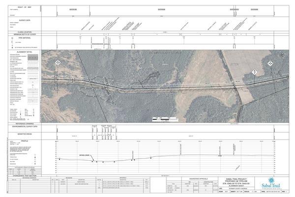 1657-PL-DG-70197-103, STA. 5390+00 TO STA. 5443+00, MP 102.08, MP 103, MP 103.09, 5408+66 CL CREEK, 5429+89 CL CREEK, KINDER MORGAN PIPELINE, STEWART COUNTY, GEORGIA