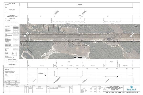 1657-CCL-DG-70197-003, STA. 106+00 TO STA. 159+00, MP 3.01, 8012 N Wiley Post Way, Hernando, FL 34442, PROPOSED 24-inch CITRUS CO. PIPELINE, CITRUS COUNTY, FLORIDA, 28.97916, -82.37398