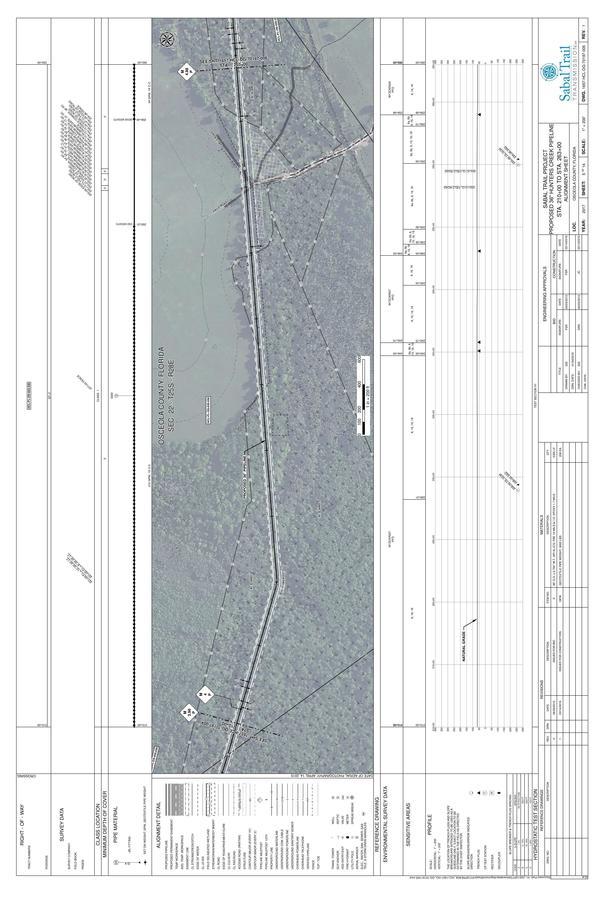 1657-HCL-DG-70197-005, STA. 210+00 TO STA. 263+00, MP 3.98, MP 4.98, Pine Island, PROPOSED 36-inch HUNTERS CREEK PIPELINE, OSCEOLA COUNTY, FLORIDA, 28.291598, -81.499680