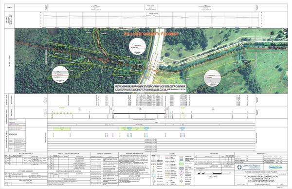 21040-510-ALS-00117 STA: 5550+00 TO 5600+00, ST. LUCIE COUNTY, FLORIDA