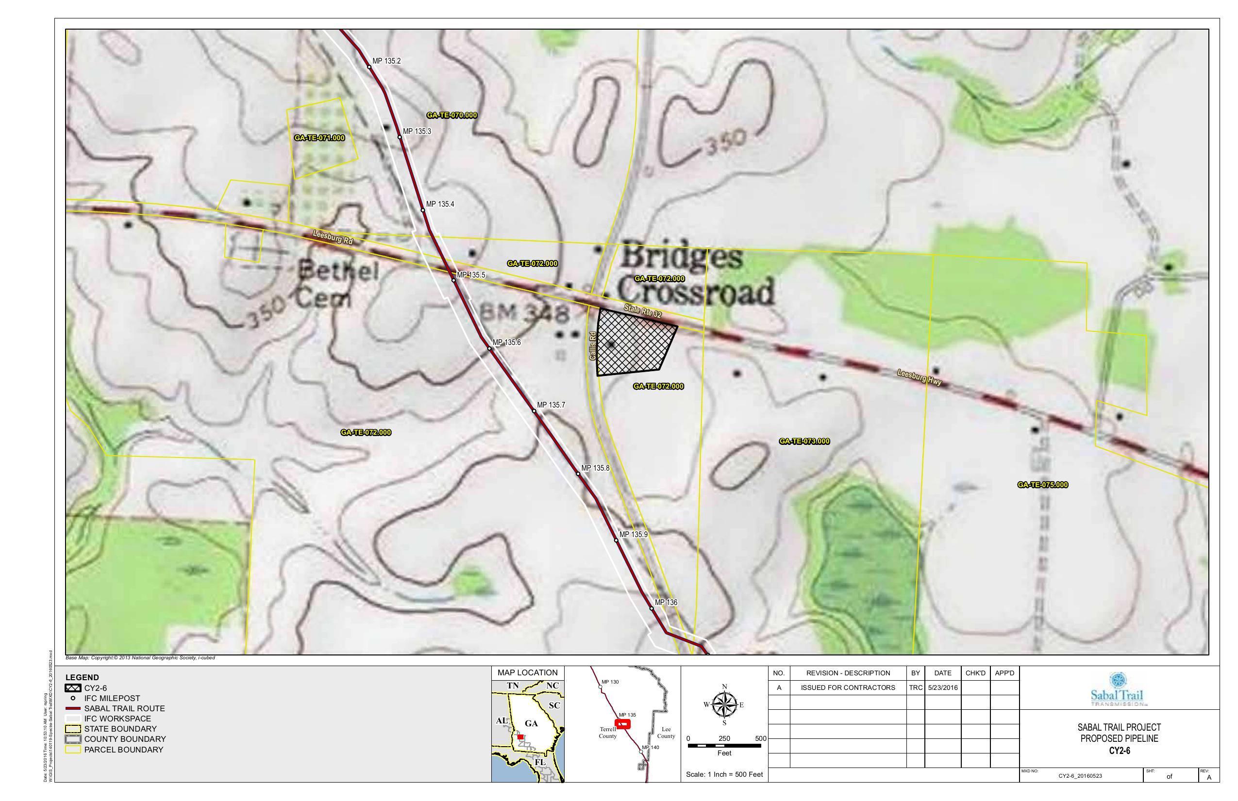 CY2-6, IFC WORKSPACE, Topo, Terrell County, GA