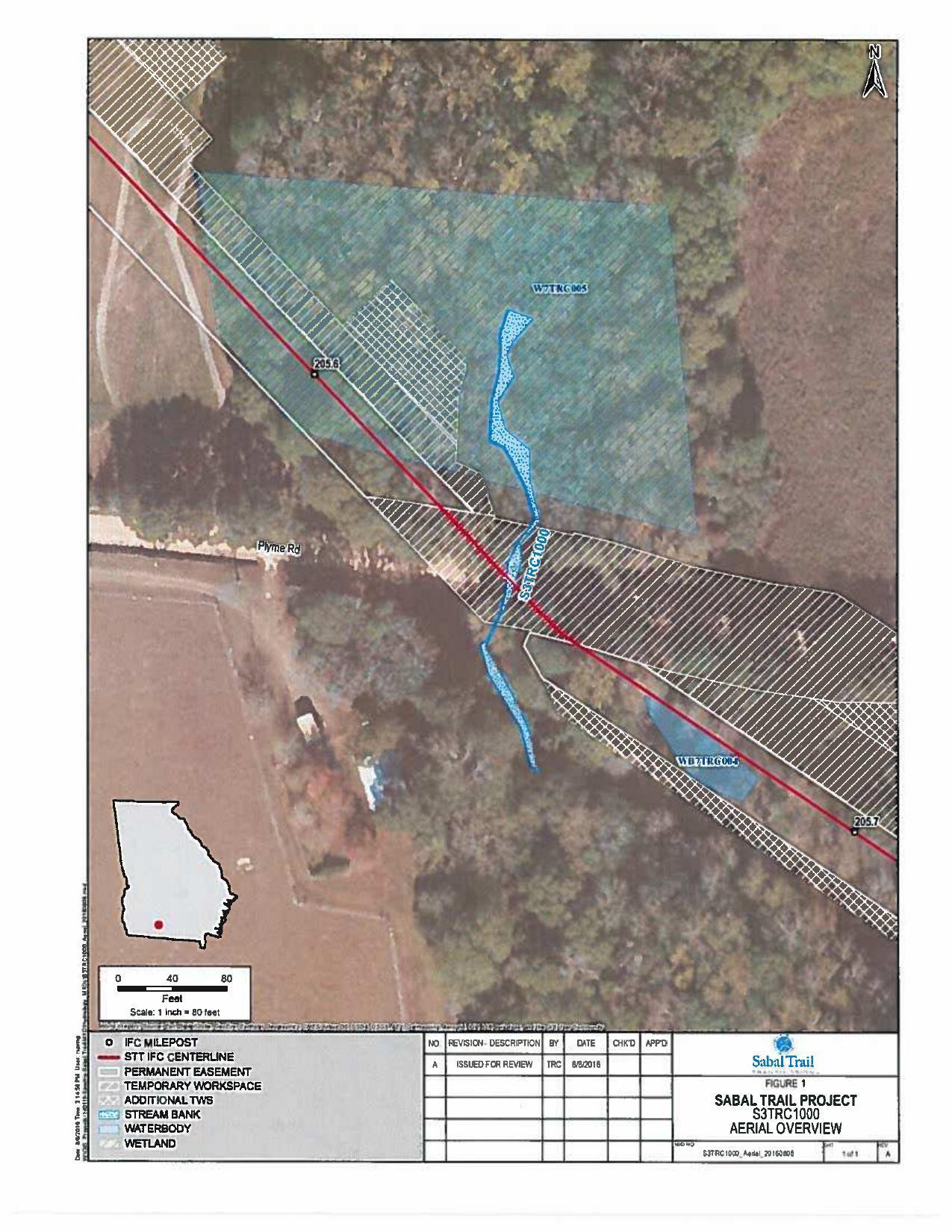 S3TRC1000, TEMPORARY WORKSPACE, AERIAL OVERVIEW, Colquitt County, GA