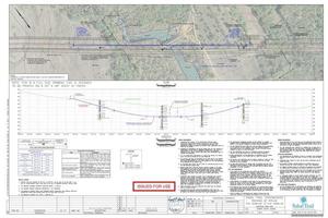 [1657-PL-DG-70197-45118, HDD EXIT POINT, HDD ENTRY POINT, full size drawing, STEWART COUNTY, GEORGIA]