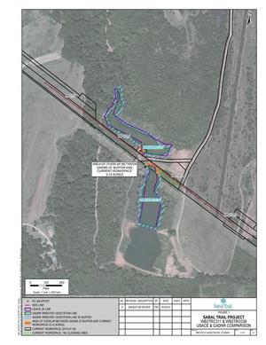 [WB2TRC311 & WB2TRC036, WORKSPACE (0.12 ACRES), CURRENT WORKSPACE (2016-07-25), CURRENT WORKSPACE - NO CLEARING AREA, USACE & GADNR COMPARISON, Terrell County, GA]