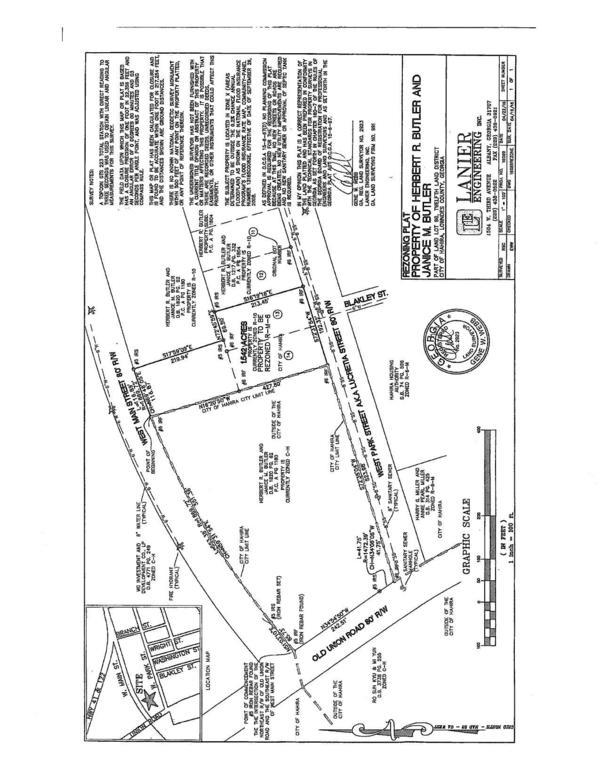Survey plat