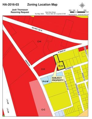 [Zoning Location Map]