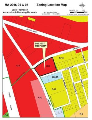 [Zoning Location Map]