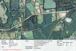 [Parcel 0059 090, Tax Assessors Map]