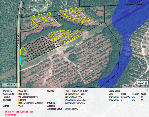 Map: Bettys Place