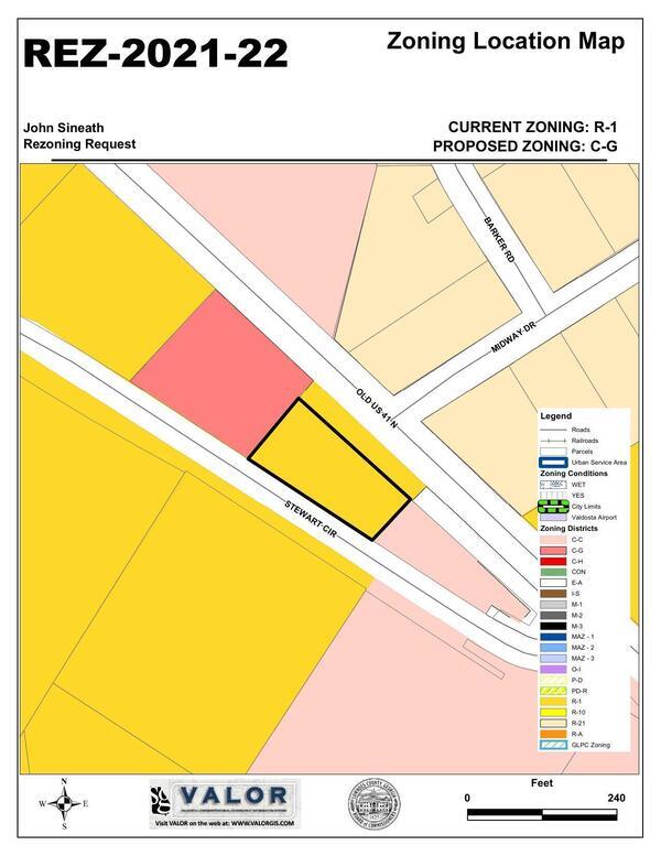 Zoning Location Map