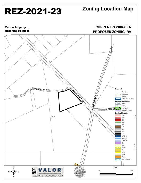 Zoning Location Map