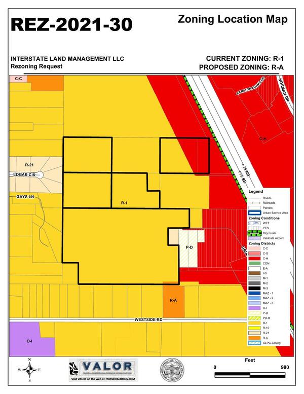 Zoning Location Map