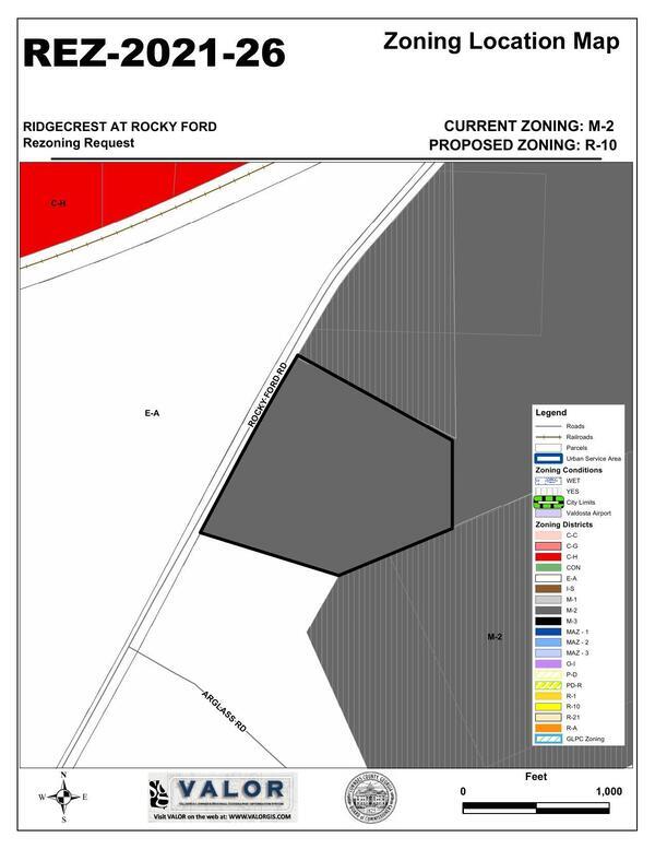 Zoning Location Map