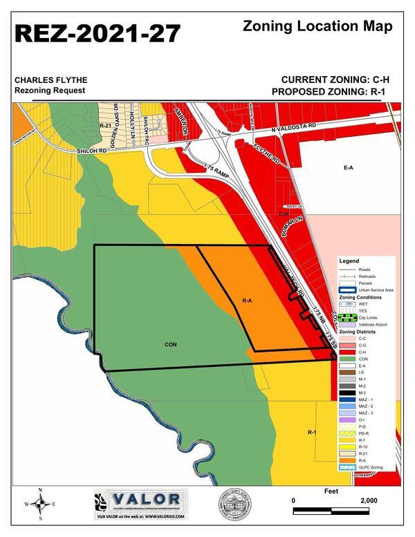 Zoning Location Map