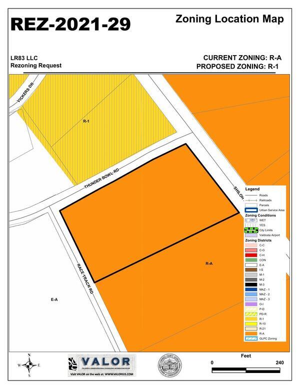 Zoning Location Map