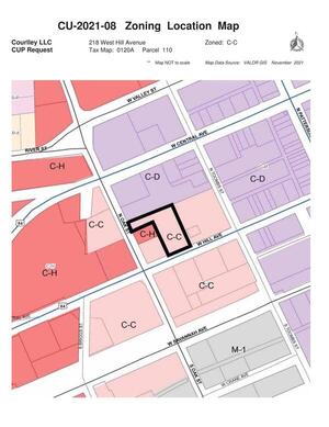 [Zoning Location Map]