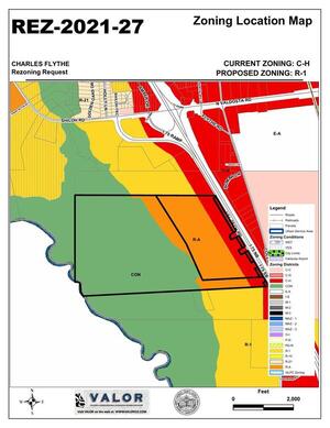 [Zoning Location Map]