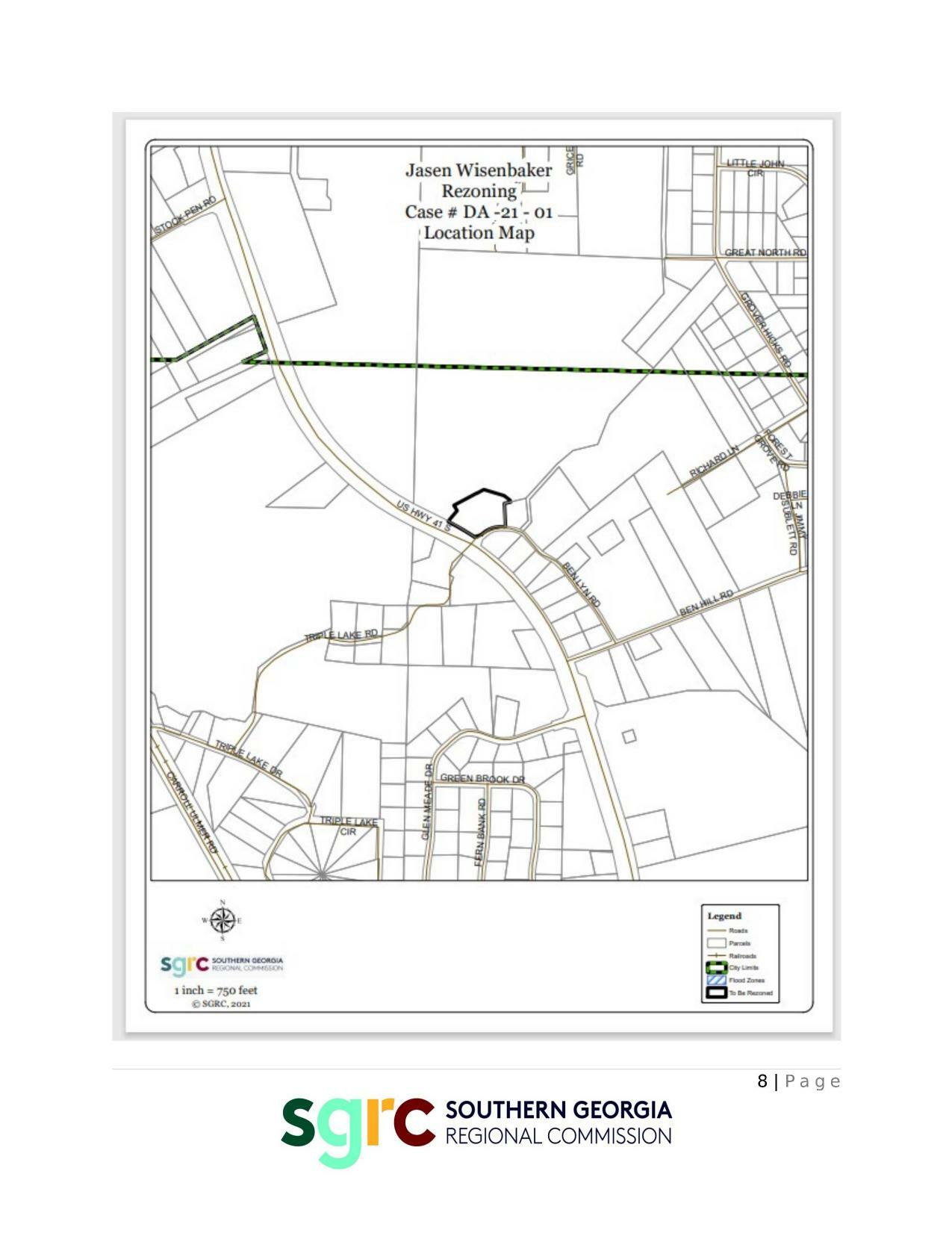 Rezoning Location Map