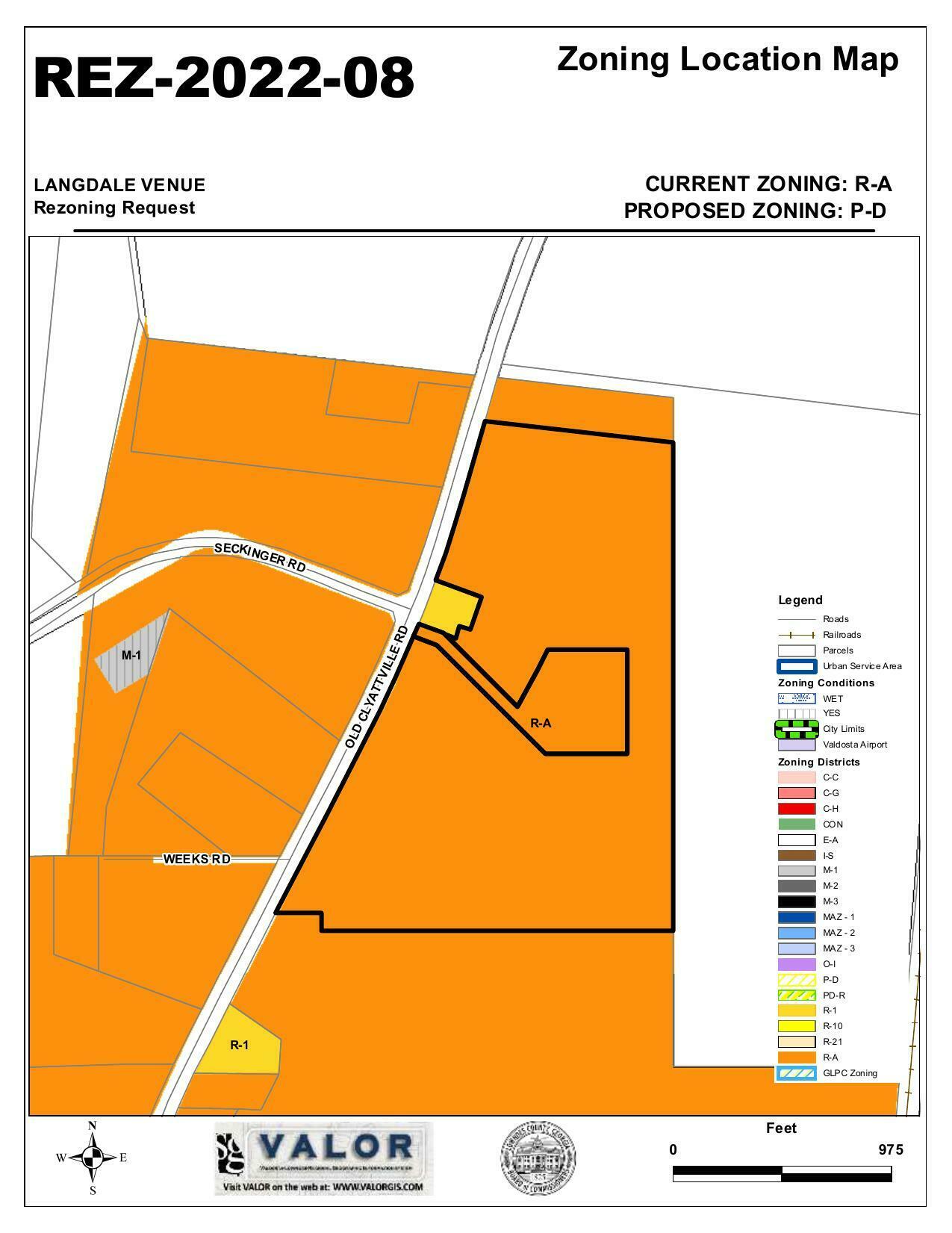 Zoning Location Map