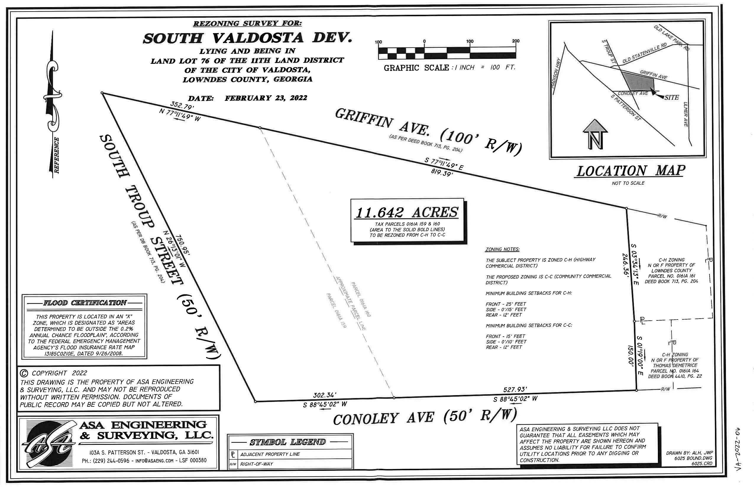 SURVEY 11.642 acres