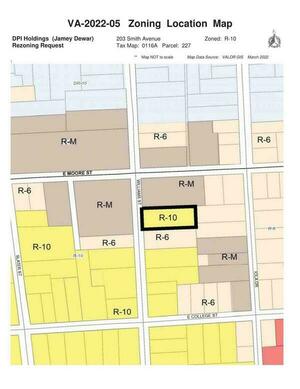 [Zoning Location Map]