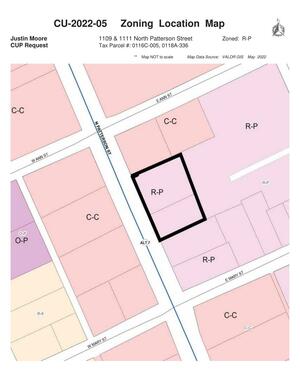 [Zoning Location Map]