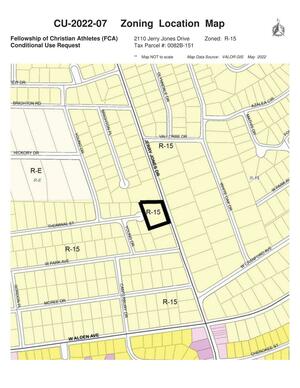 [Zoning Location Map]