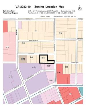 [Zoning Location Map]