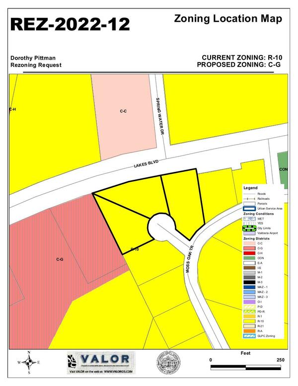 Zoning Location Map