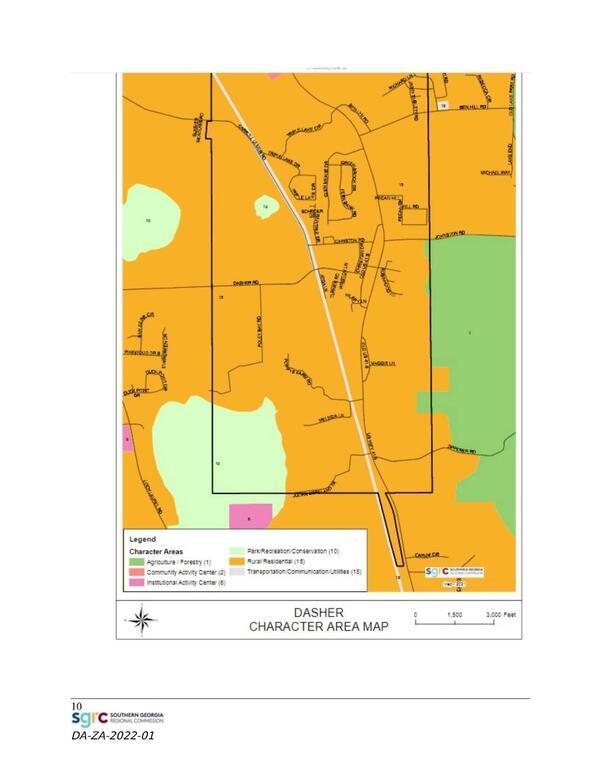 Dasher Character Area Map